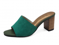 Women Sandals HSC-95 Mint Green Suede